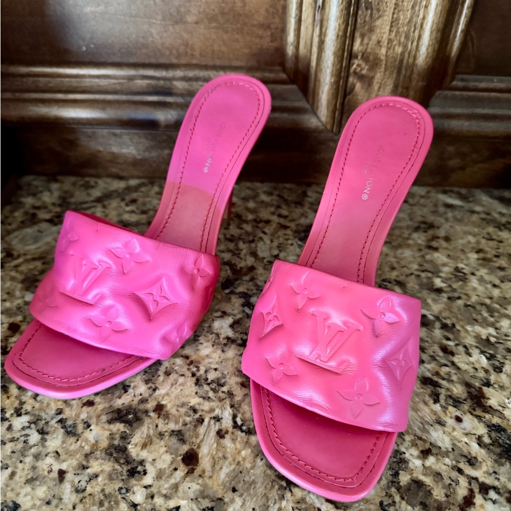 Louis Vuitton Vibrant Pink Heels
